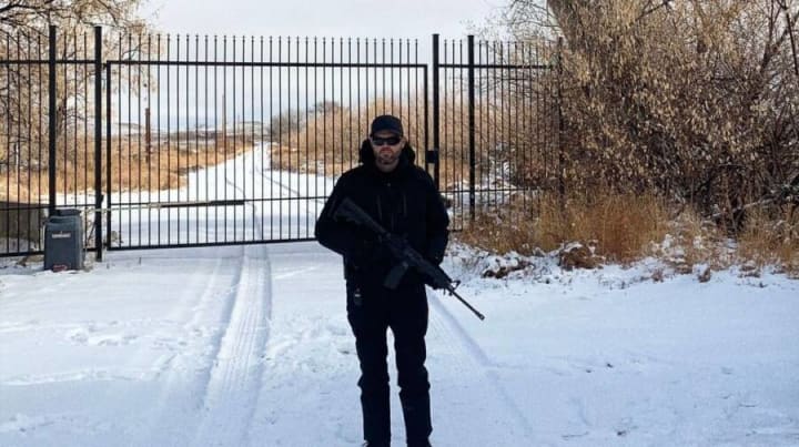 Armed guards are always on duty at Skinwalker Ranch, which is currently owned by Adamantium Holdings.