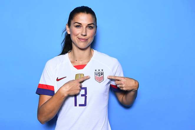 alex morgan jersey